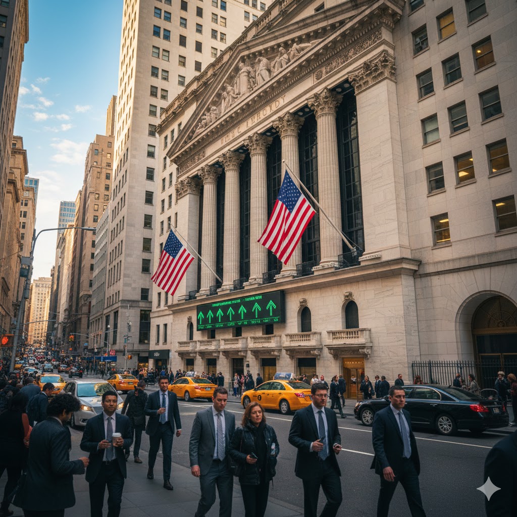 hvornår åbner det amerikanske aktiemarked